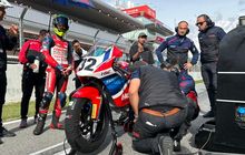 Curhat Kiandra Ramadhipa Start Posisi 24 Bisa Finish Terdepan di ETC Catalunya