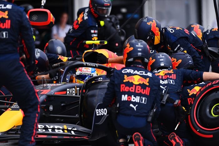 Red Bull menjadi tim juara pitstop di F1 2022