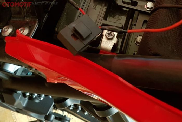 Pasang klakson Denso Keong di Kawasaki New Ninja 250