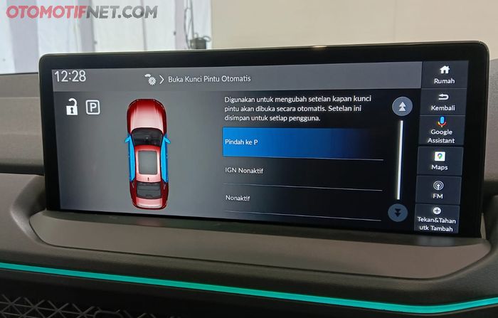 Monitor display audio Honda Accord RS e:HEV
