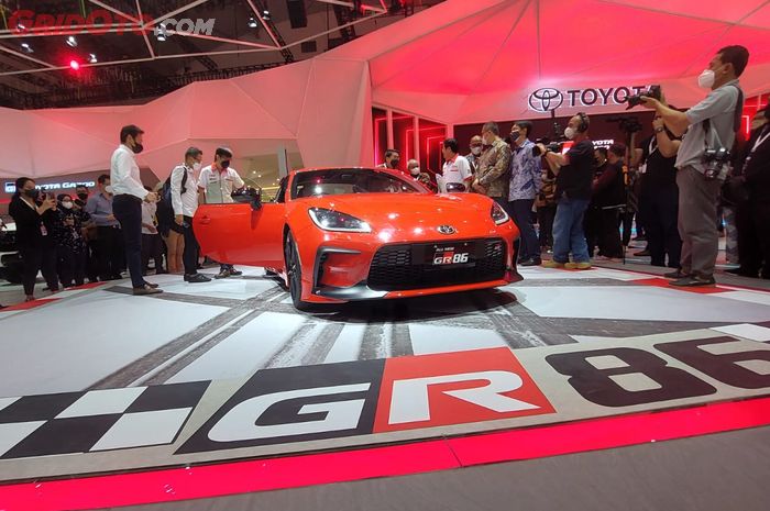 Toyota GR86 resmi diluncurkan di GIIAS 2022
