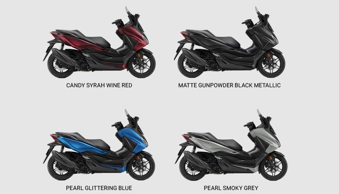 Pilihan warna Honda Forza 250
