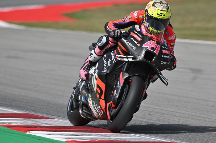 Aleix Espargaro pimpin practice MotoGP Catalunya 2023 dengan rekor lap baru