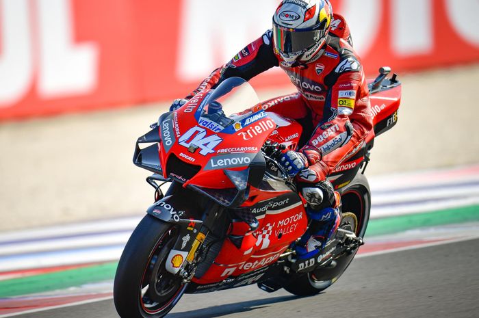 Terungkap! Alasan Andrea Dovizioso memasang status 'pengangguran' di hari kedua MotoGP Emilia Romagna 2020