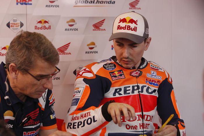 Pembalap Repsol Honda, Jorge Lorenzo, mengaku optimistis jelang hadapi MotoGP Prancis 2019 akhir pekan ini