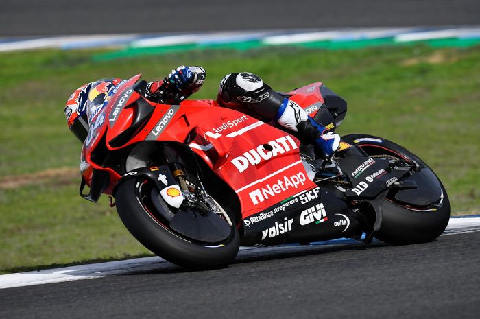 Pembalap Mission Winnow Ducati, Andrea Dovizioso merasa sasis baru Ducati mengalami kemajuan di tes MotoGP Jerez