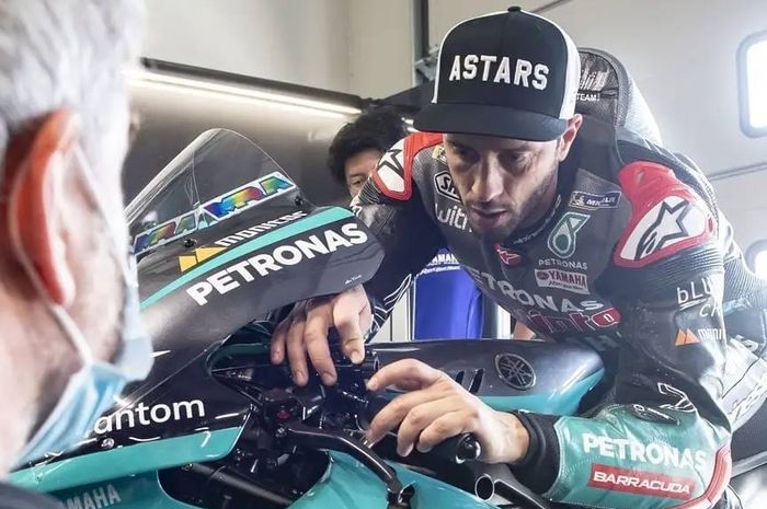 Andrea Dovizioso sudah berseragam Petronas Yamaha SRT