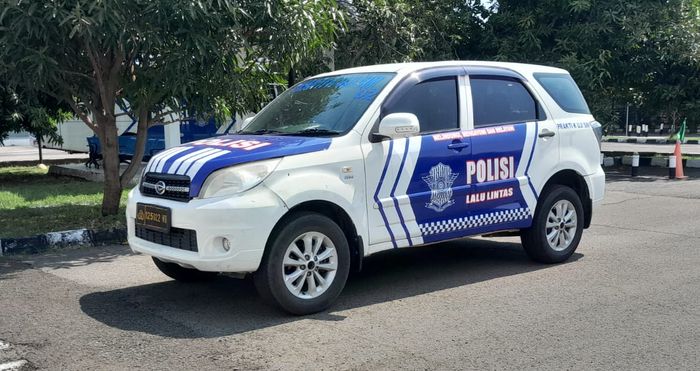 Daihatsu Terios Konde jadi mobil ujian praktik SIM A