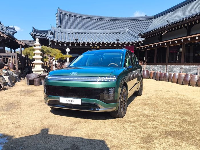 Ada beberapa fitur IONIQ 9 yang hanya tersedia untuk pasar Korea Selatan saja
