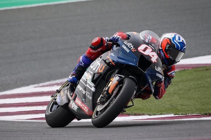 Keluhkan motor Yamaha, Andrea Dovizioso berjibaku dengan masalah tekanan ban sepanjang balapan MotoGP Qatar 2022