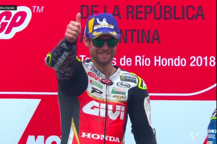 Setelah MotoGP Argentina, Cal Crutchlow ambil alih posisi puncak klasemen sementara