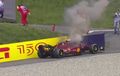 Hampir Hangus Saat Mobil Ferrari Terbakar, Carlos Sainz Kritik Lambatnya Kinerja Marshal di F1 Austria 2022
