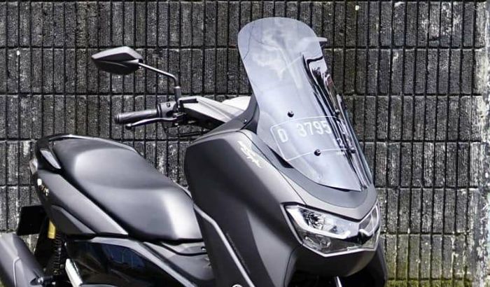 All New Yamaha NMAX pakai windshield GEBA. Geba menyediakan total 38 model untuk Nmax 2020, banyak ya?