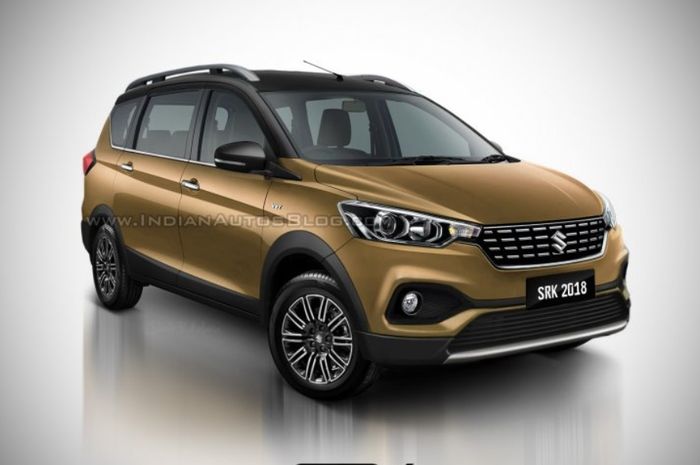 Renderan sosok All New Ertiga versi crossover