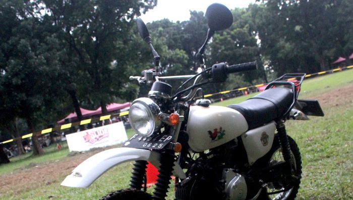 Tampang depan Honda XL 125 custom basis Honda Supra X 125