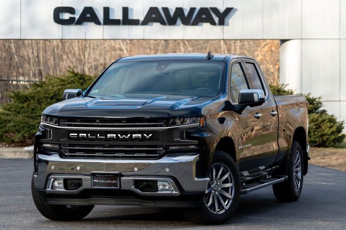 Modifikasi Chevrolet Silverado Signature Edition hasil garapan Callaway