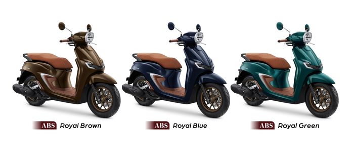 Pilihan warna tipe ABS