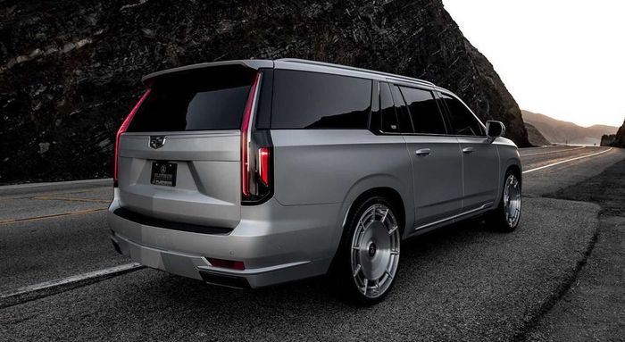 Modifikasi Cadillac Escalade ESV milik Kim Kardashian