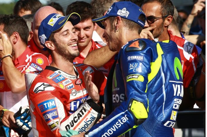 Andrea Dovizioso kalahkan prestasi Valentino Rossi bersama Ducati