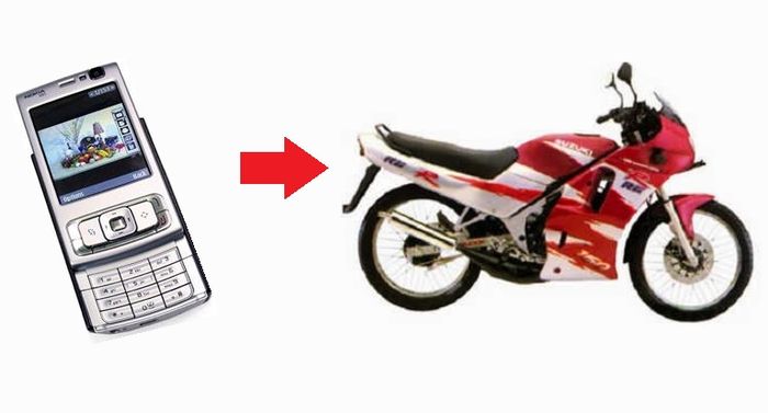 Robby menukar ponselnya untuk mendapatkan RGR 150