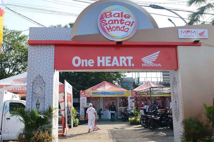 AHM hadirkan Bale Santai Honda, AHASS Siaga, dan AHASS Jaga temani pemudik motor di lebaran 2023