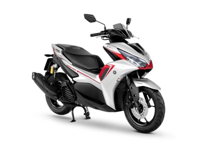 Pilihan warna abu-abu Yamaha All New Aerox ABS Thailand