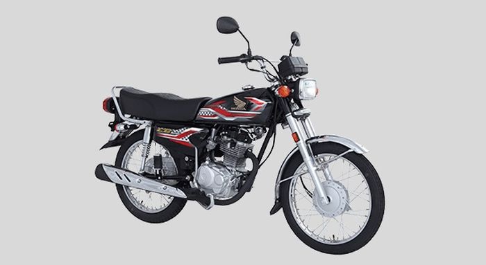 Honda CG125 yang masih diproduksi saat ini di Pakistan