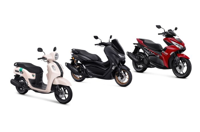 Yamaha Fazzio, All New NMAX dan All New Aerox mengalami kenaikan harga
