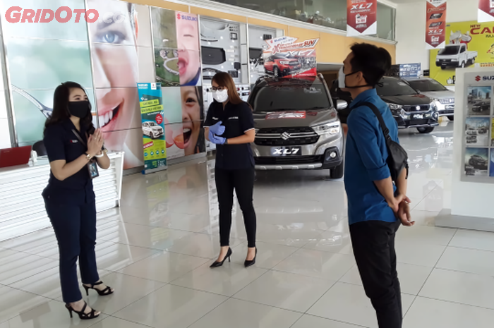 Kebijakan Hygiene Commitment diberlakukan di semua dealer Suzuki.