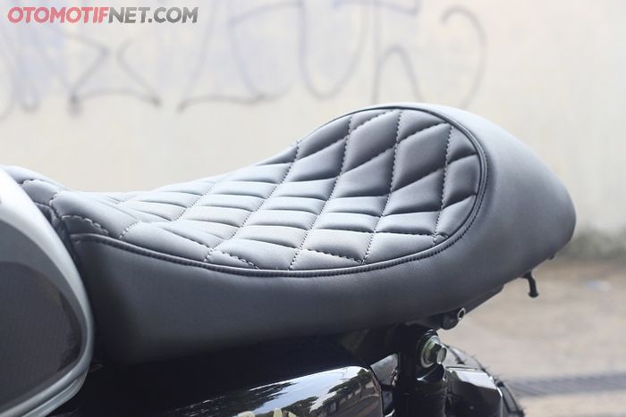 Tampilan jok single seat tapi masih dapat diduduki!