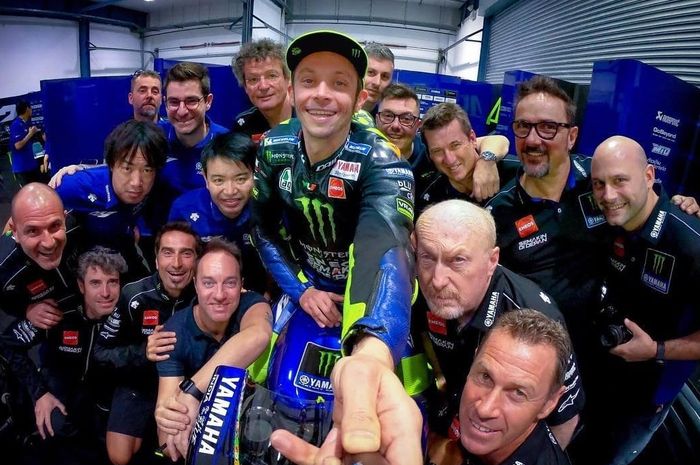 Ilustrasi Valentino Rossi  