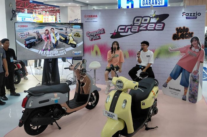 Fazzio Hybrid hadir dengan dua warna baru, Grayceful Pink dan Yolo Black
