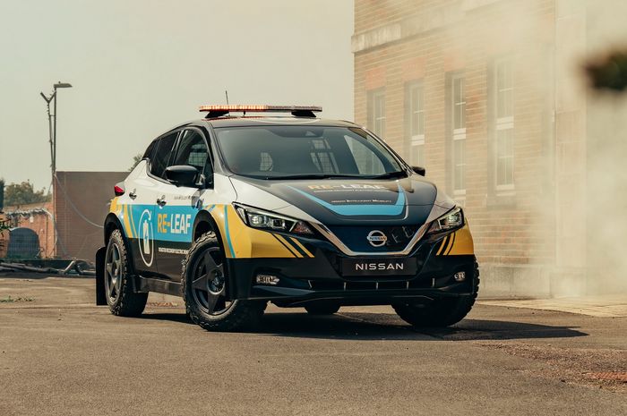 Inspirasi Modifikasi Nissan Leaf ala Re-Leaf Concept