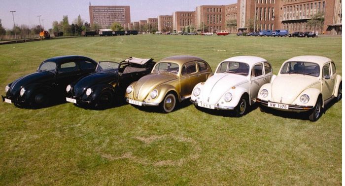 Ragam model Beetle sebelum berevolusi, tak banyak bedanya