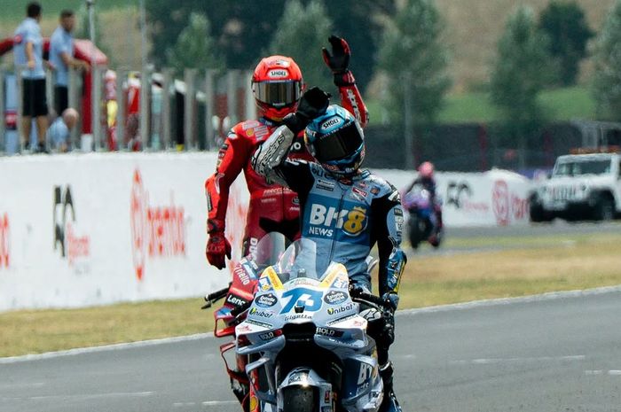 Alex Marquez dituduh mengalah ke kakaknya, Marc Marquez