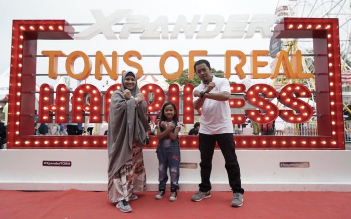 Rangkaian XploreXpander juga menyambangi event Tons of Real Happiness di Surabaya