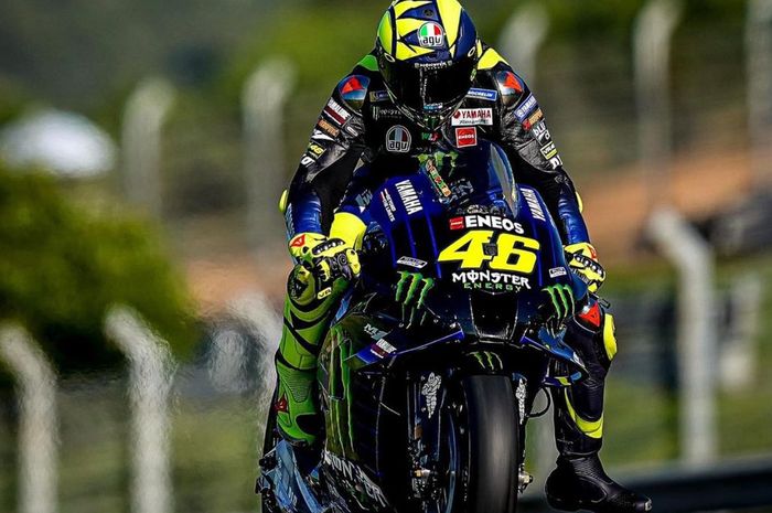 Valentino Rossi ucapkan selamat tinggal pada Monster Energy Yamaha di akhir musim 2020.