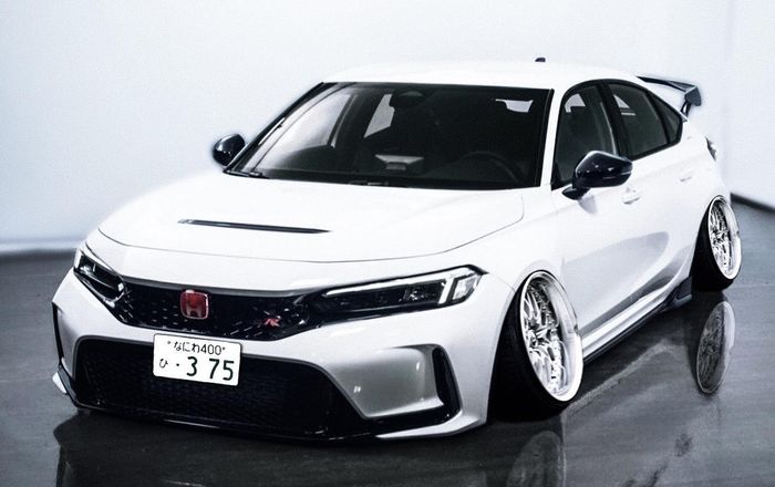 Digital modifikator Chaos bikin digimod Civic Type R bergaya slammed