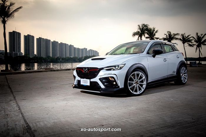 Modifikasi Mazda CX-3 Bergaya agresif