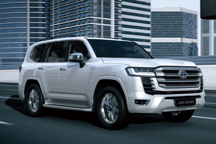 Toyota Land Cruiser generasi terbaru.