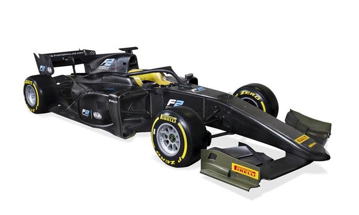 Mobil F2 untuk 2018 dimensinya lebih panjang dari spek mobil sebelumnya