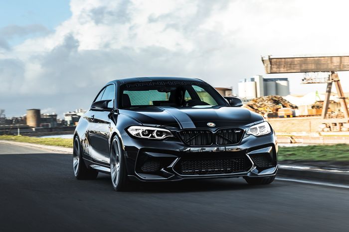 Modifikasi BMW M2 Competition hasil garapan Manhart, Jerman