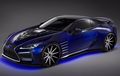 Kerennya Lexus LC 500 Black Panther Pakai Cat 3D Bisa Jalan Sendiri