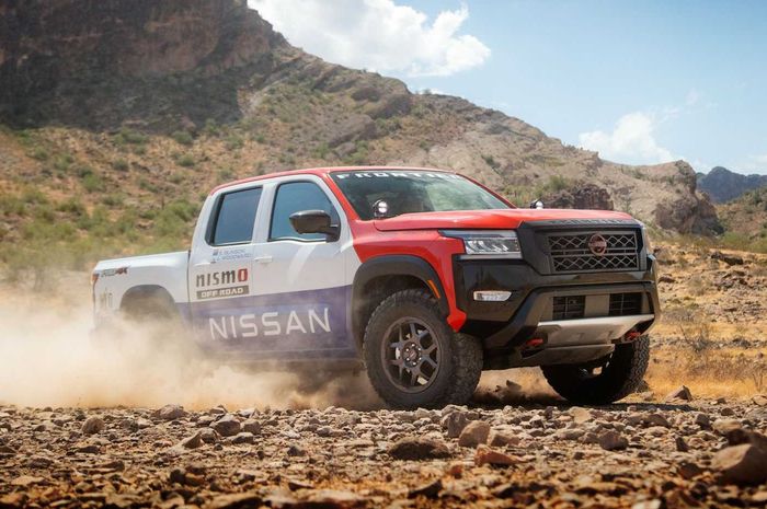 Modifikasi Nissan Frontier garapan Nismo untuk ajang Rebelle Rally