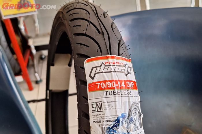 Ini jenis kompon ban Planeto yang hanya dijual di Planet Ban 