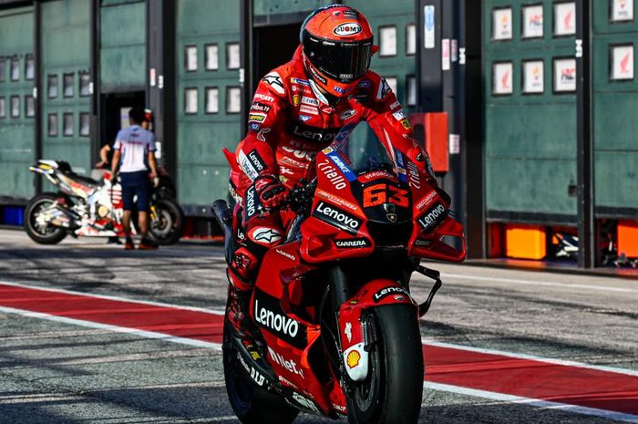 Mengaku enggan terlalu pikirkan poin di klasemen, Francesco Bagnaia fokus tingkatkan kecepatan di MotoGP Aragon 2022