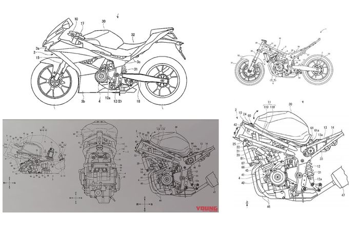 Kumpulan blue print yang idudg amilik Suzuki GSX-R250