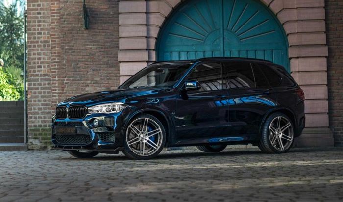 Modifikasi BMW X5 M hasil racikan Manhart