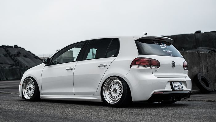 Ubahan Golf R ini semua part import langsung dari Amerika