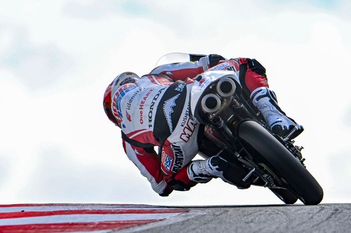 Mario Aji tampil lebih baik di FP1 Moto3 Portugal 2023